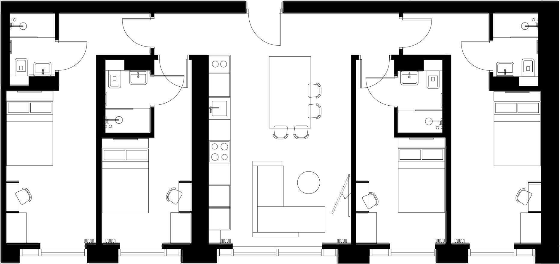 Union West Tower, Water Street, Manchester floorplan