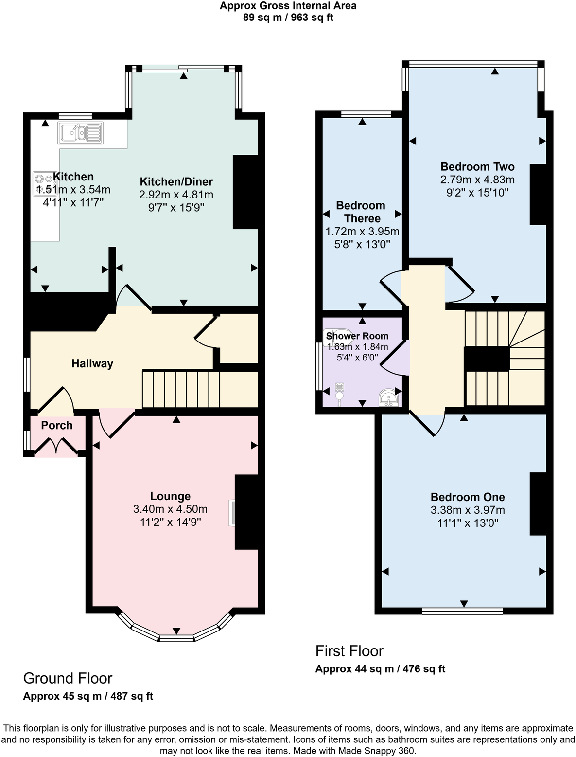 Wyndsmoor, Ffordd Penrhwylfa, Meliden, Denbighshire LL19 8HP floorplan