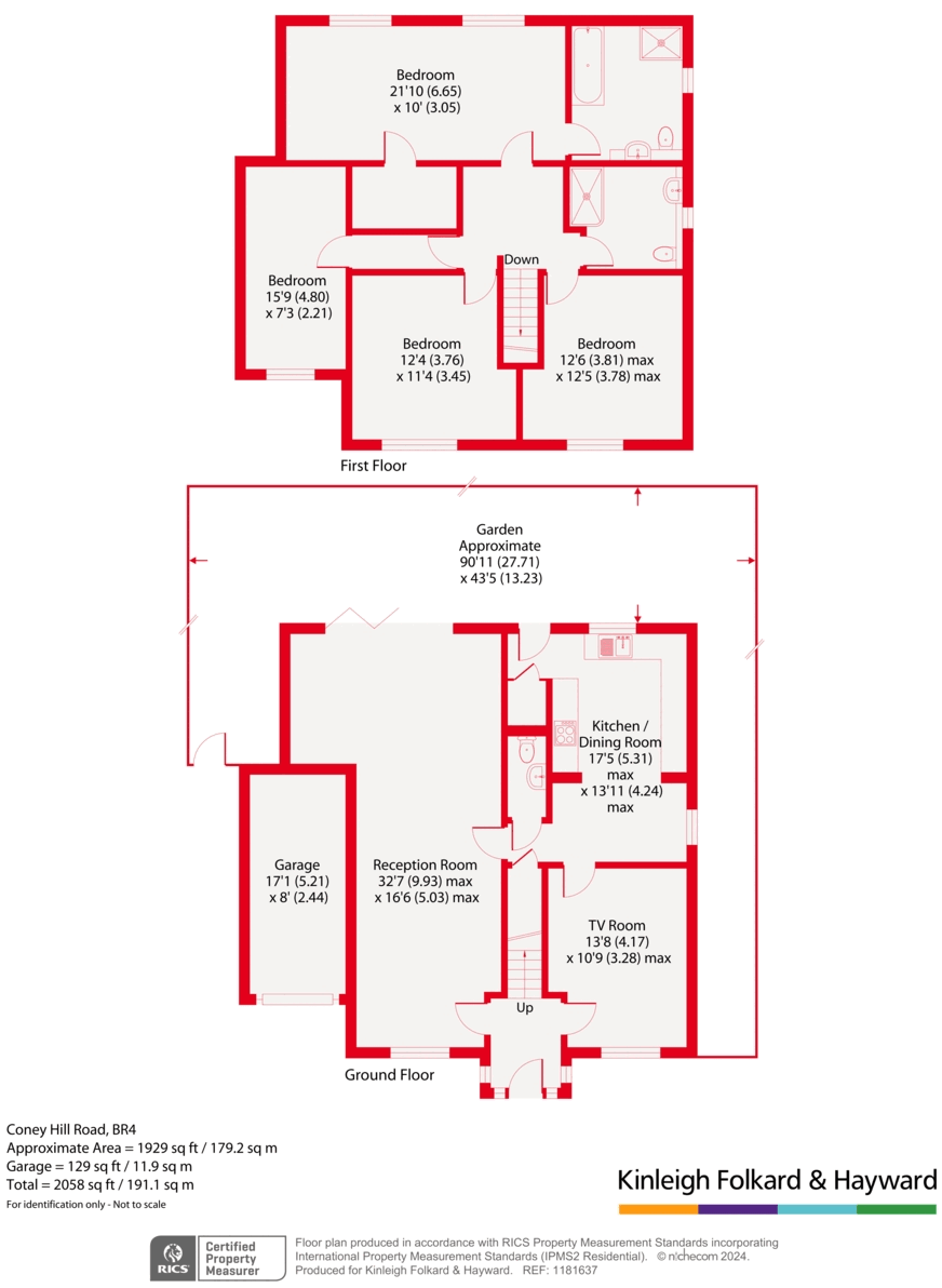 Coney Hill Road, West Wickham, BR4 floorplan