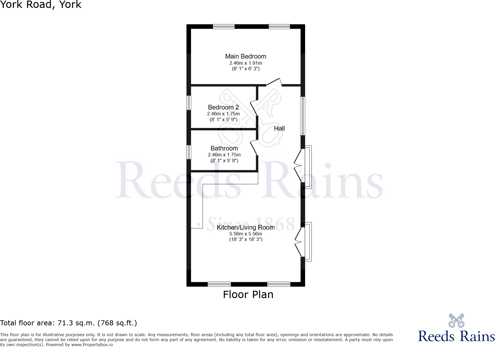 Hollicarrs, Escrick, York, North Yorkshire, YO19 floorplan