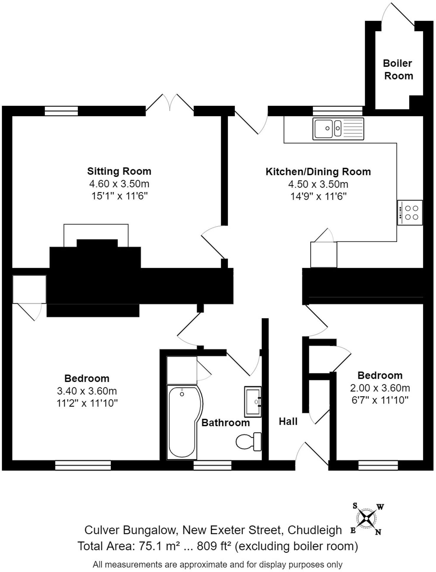 New Exeter Street, Chudleigh, TQ13 floorplan