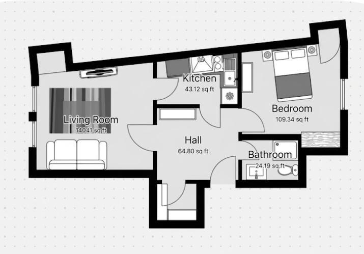 57 Gateside Street, Largs, KA30 9HS floorplan