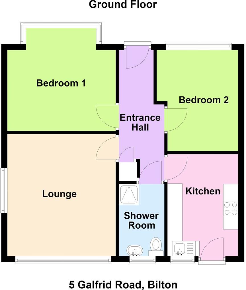Galfrid Road, Bilton floorplan