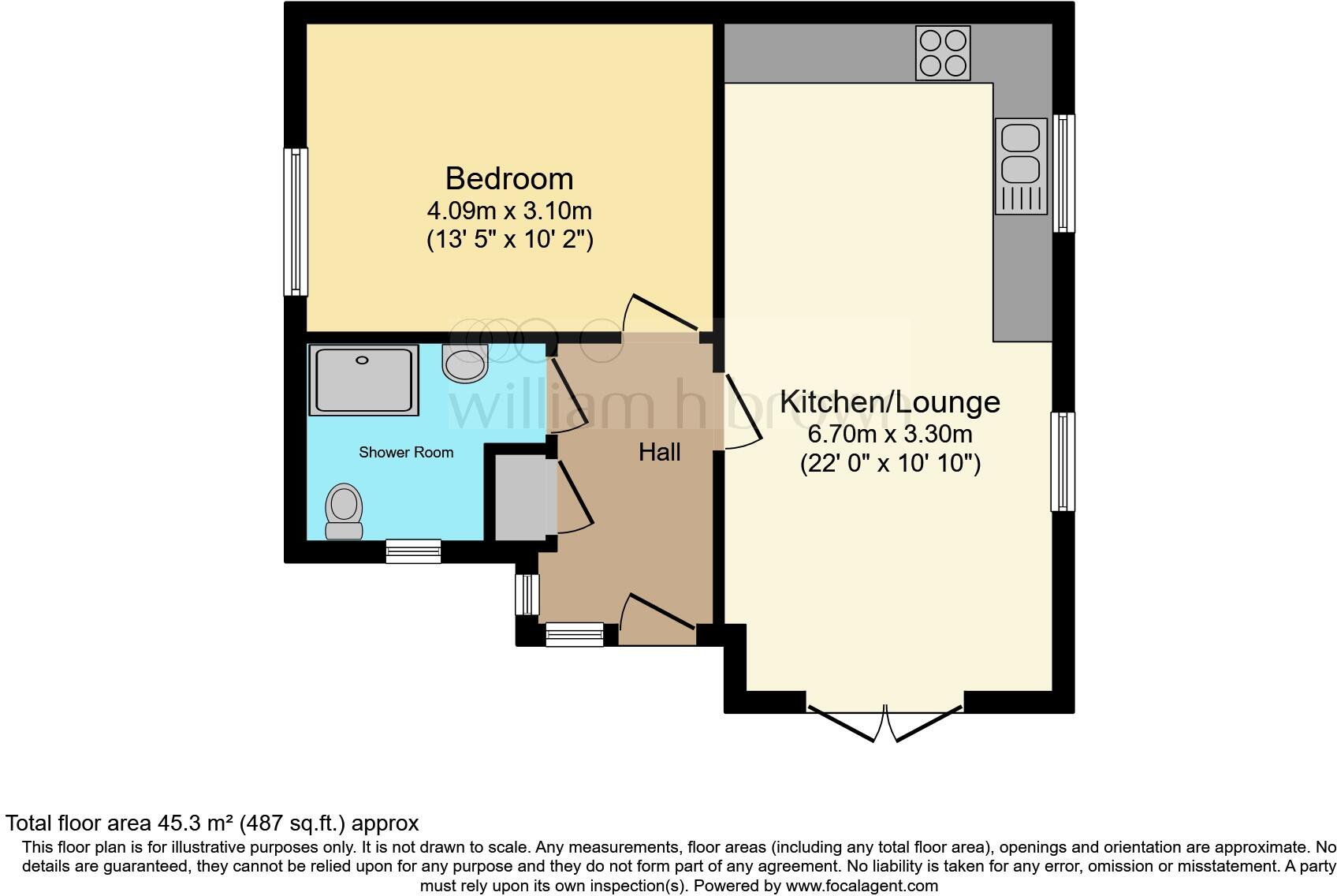 York Place, Dereham floorplan