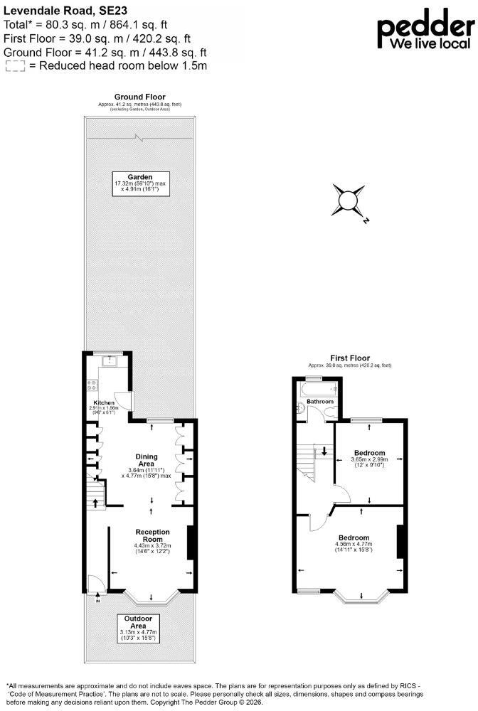 Levendale Road, Forest Hill, London, SE23 floorplan