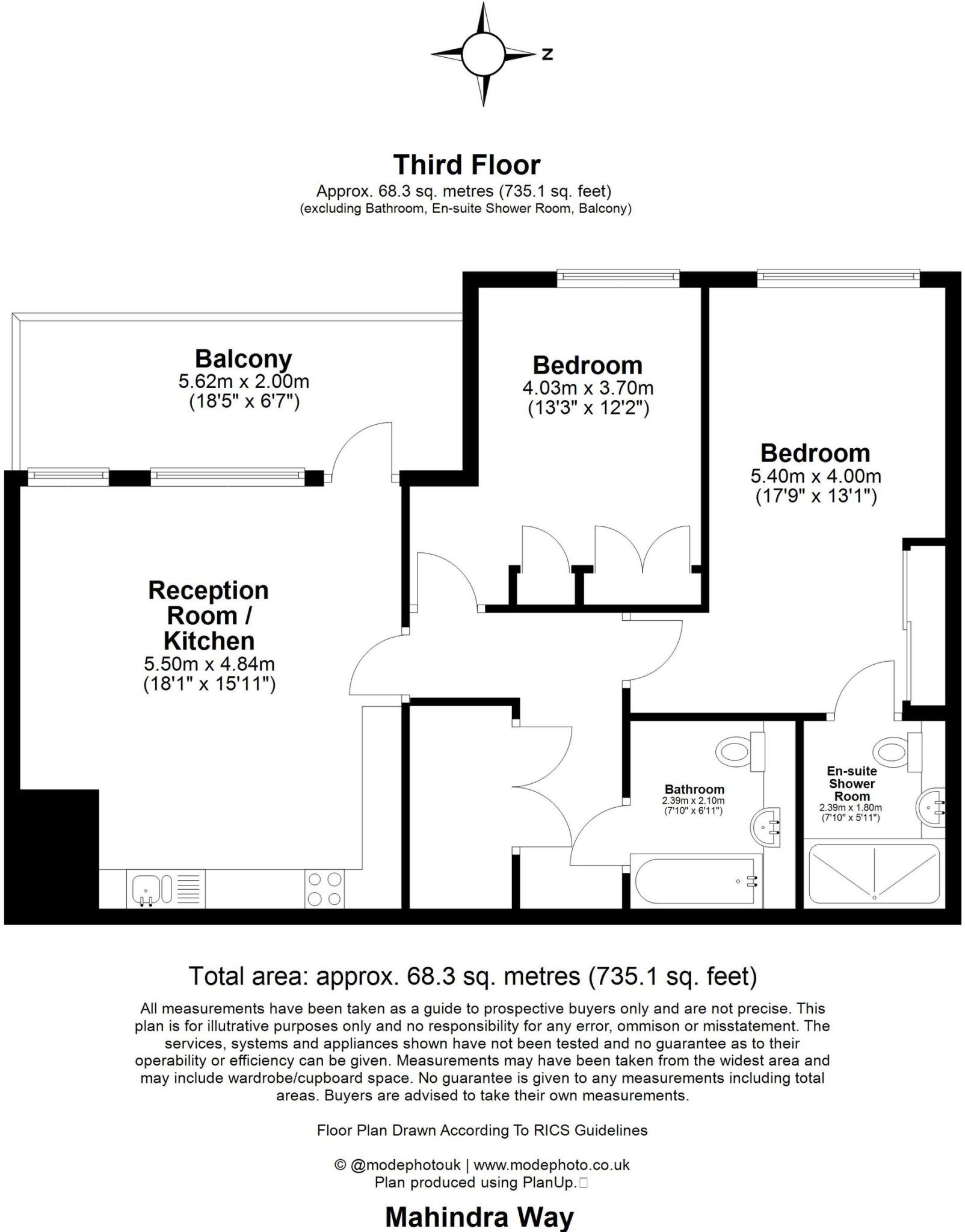 23 Mahindra Way, Beckton, E6 floorplan