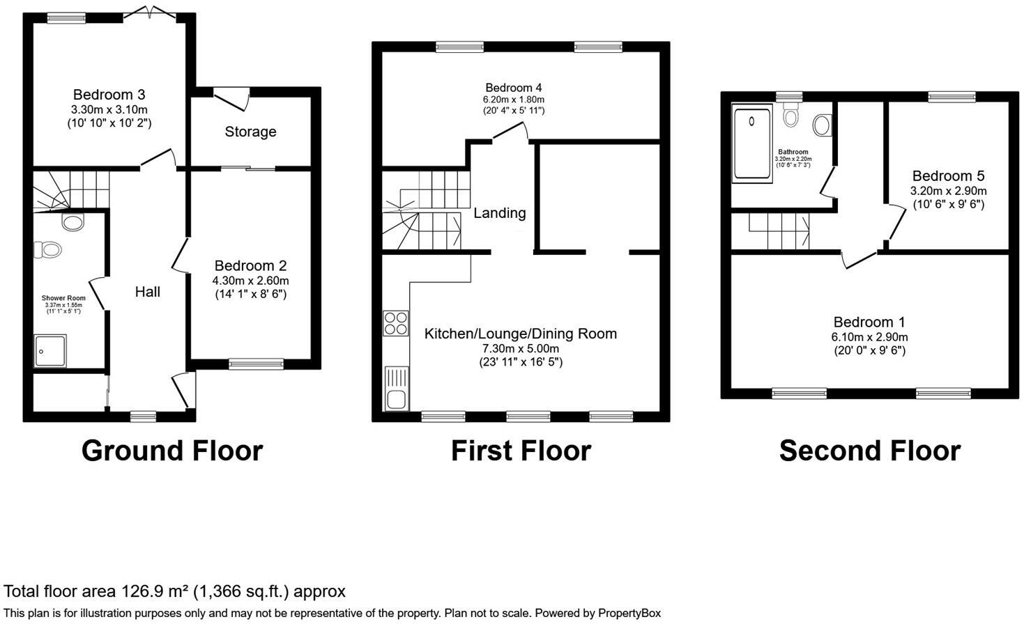 Park Ravine, Nottingham floorplan