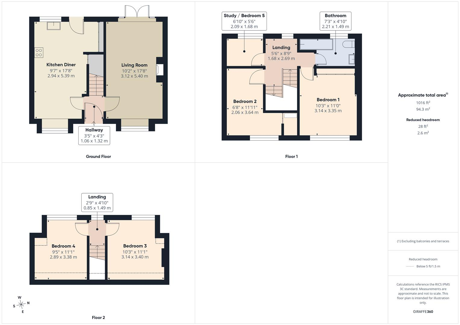 Edge View Walk, Kinver, Stourbridge floorplan
