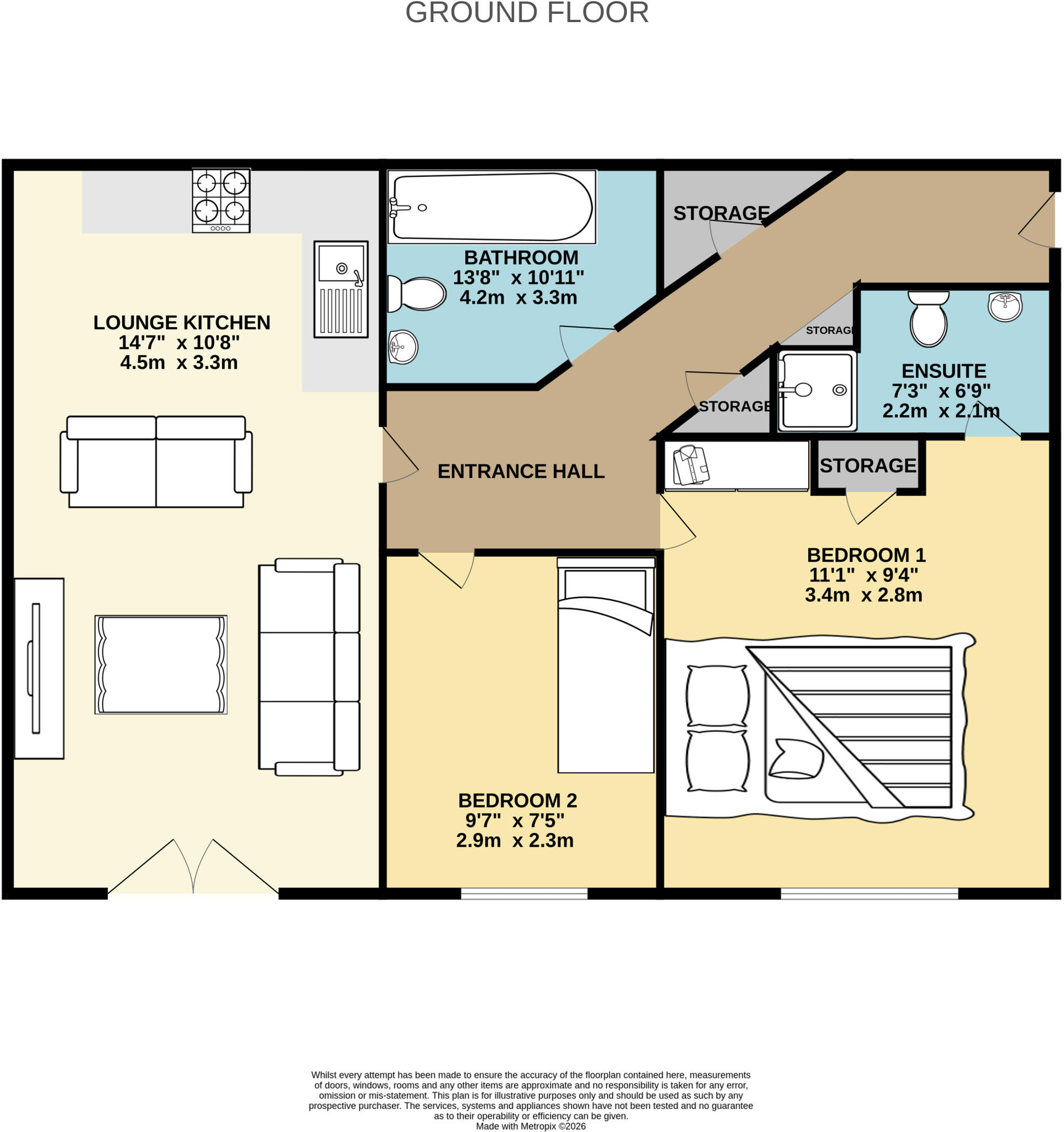 58 Redfield Croft floorplan