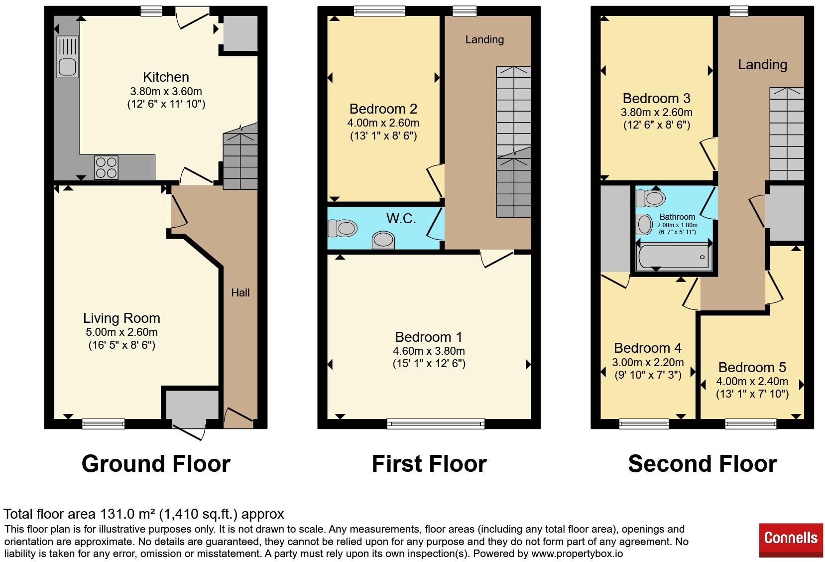 Langland Road, Netherfield, Milton Keynes floorplan