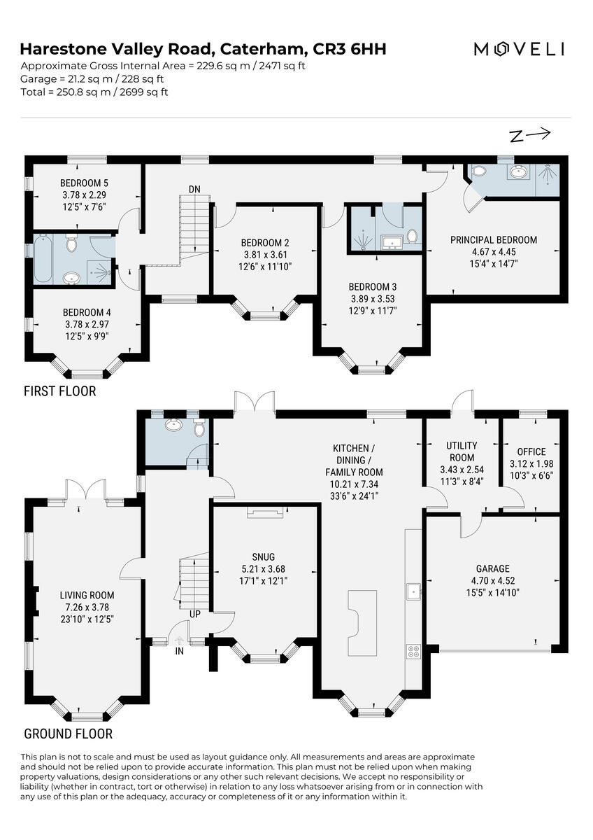 Harestone Valley Road, Caterham, CR3 floorplan