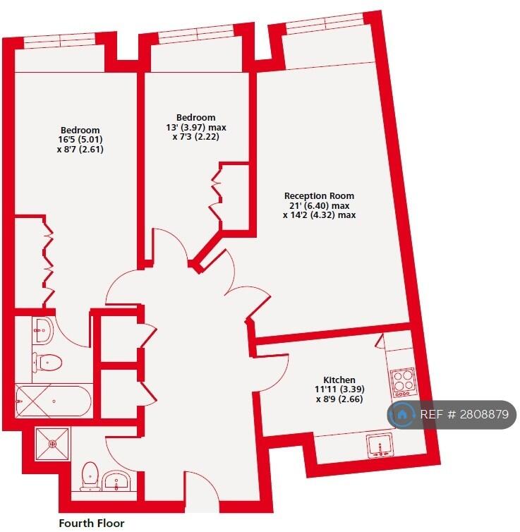 Whitehouse Apartments, London, SE1 floorplan