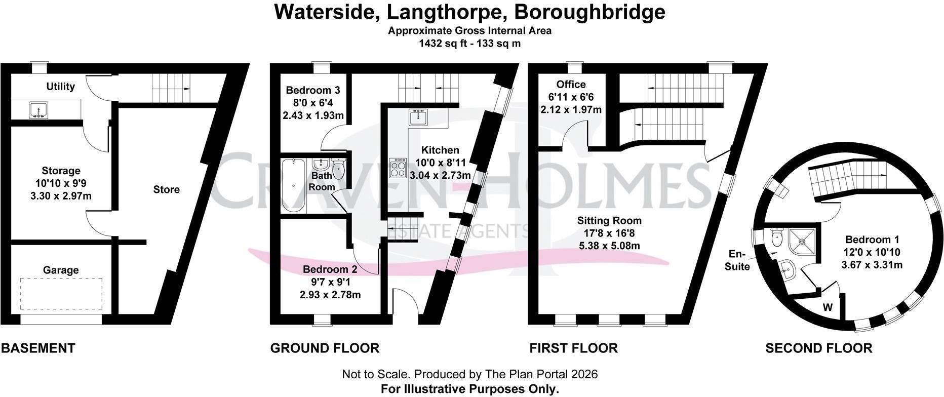 Waterside, Boroughbridge, York floorplan