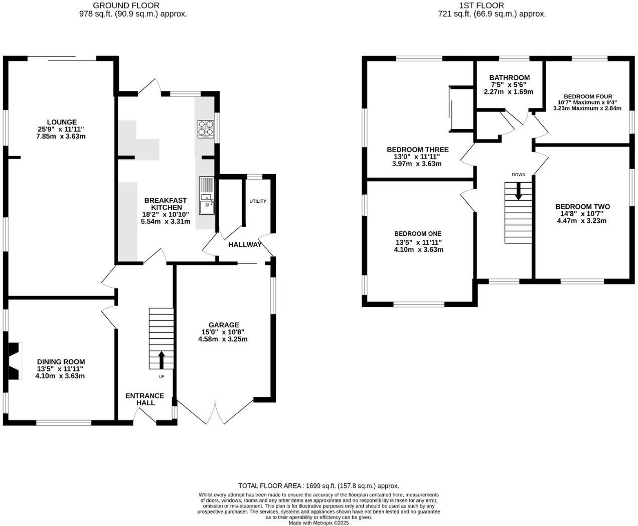Chester Road, Kelsall floorplan