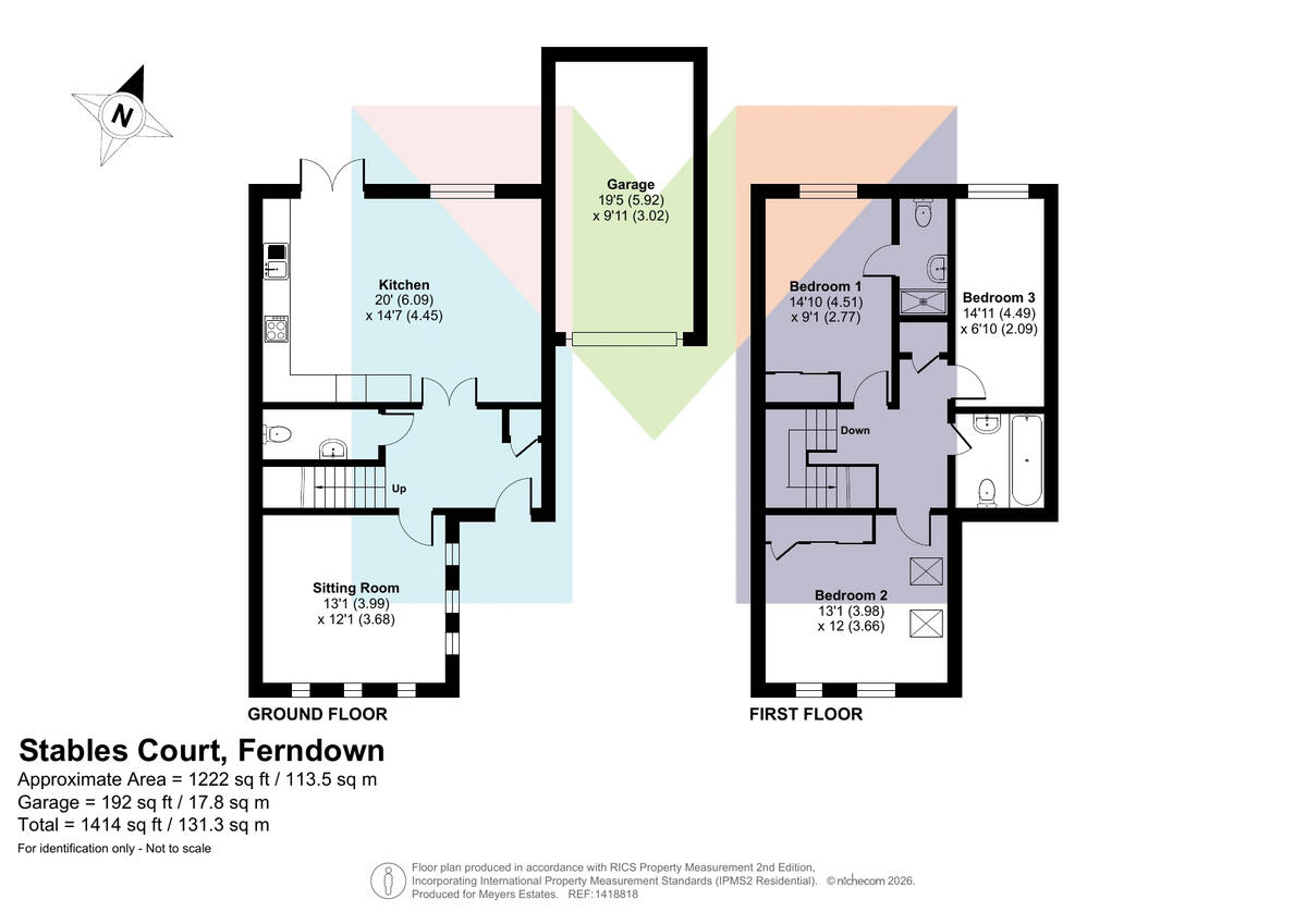 Stables Court, Ferndown, BH22 9 floorplan