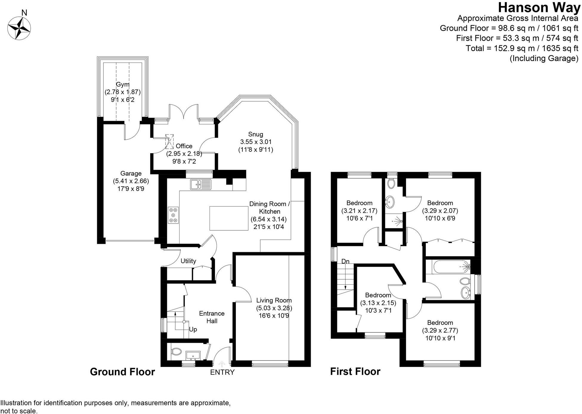 Hanson Way, Pershore, WR10 floorplan