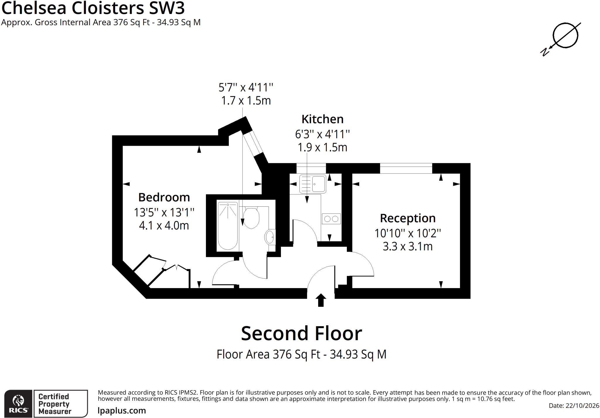 Chelsea Cloisters, Sloane Avenue, London, SW3 floorplan