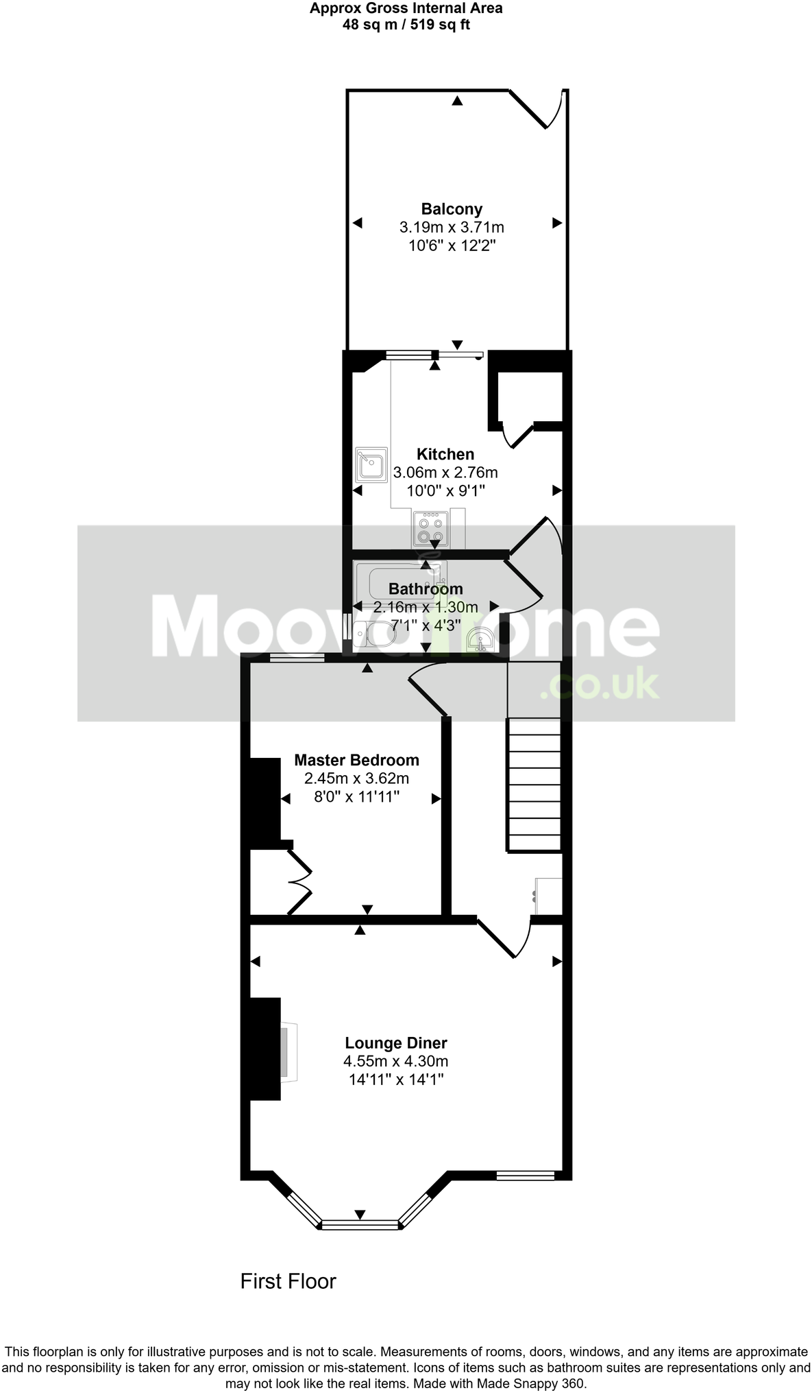 139b County Road, Swindon, SN1 2EB floorplan