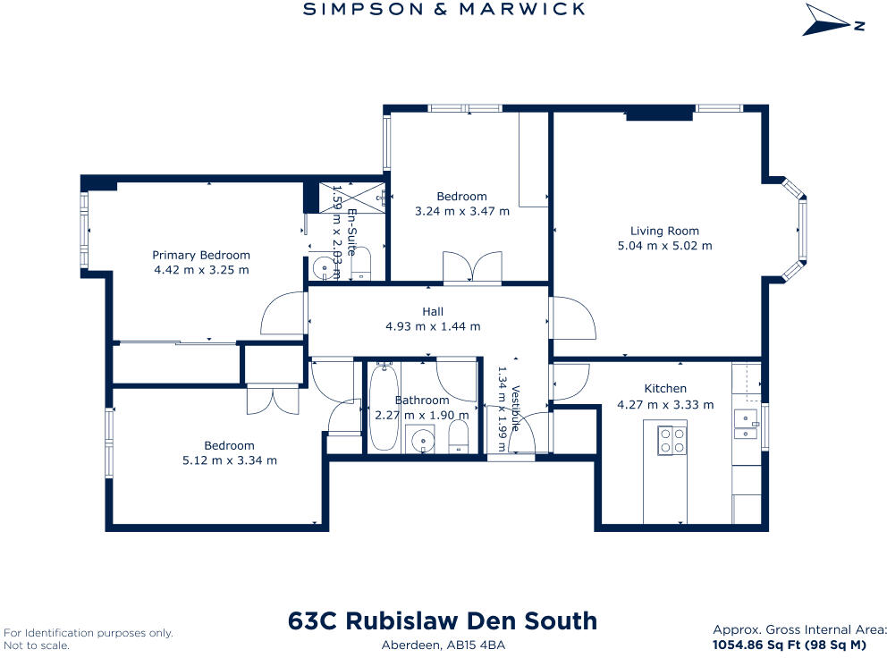 63C Rubislaw Den South, Aberdeen, AB15 4BA floorplan