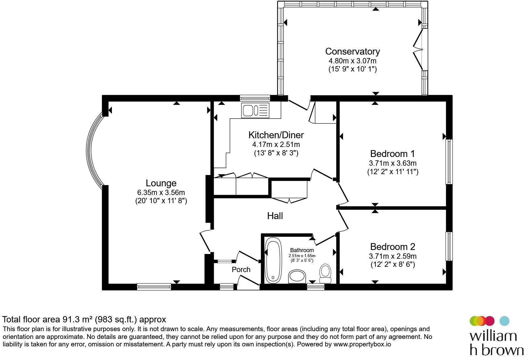 Bernard Crescent, Hunstanton floorplan