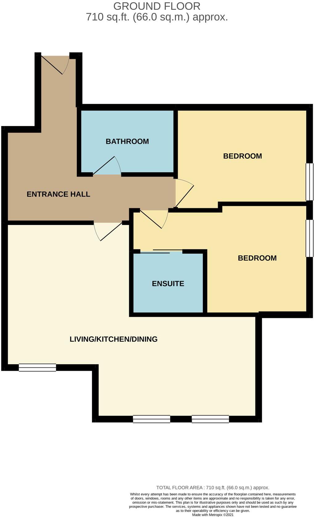 13 Durley Road South, Bournemouth, BH2 floorplan
