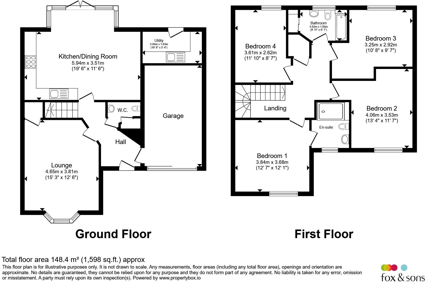 Mayfield Gardens, Hailsham floorplan
