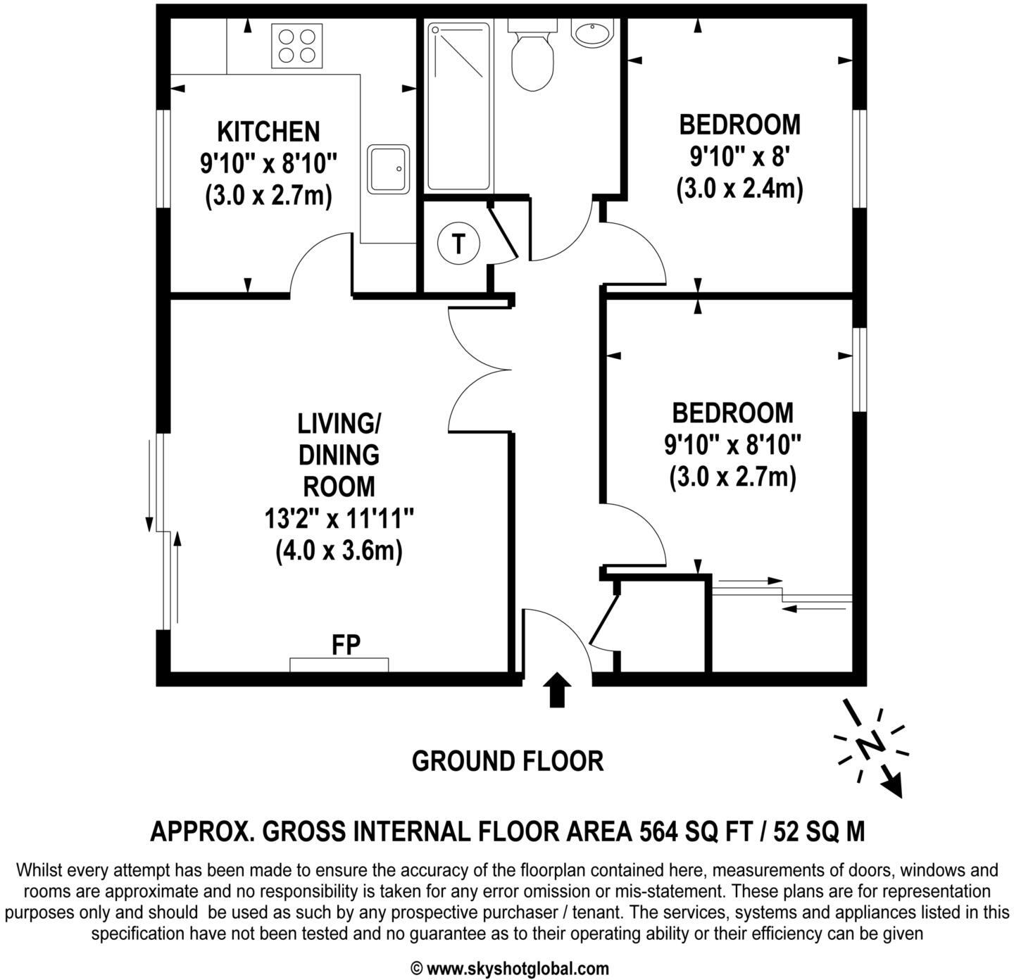 Copenhagen Walk, Crowthorne floorplan
