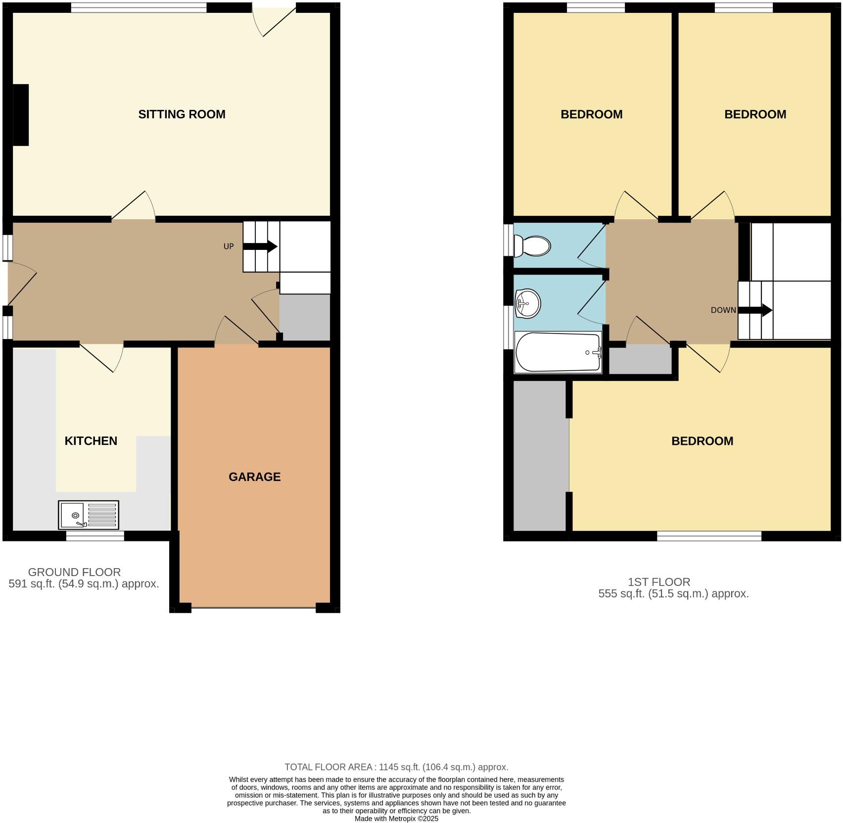 William Street, Ryde, Isle Of Wight, PO33 floorplan