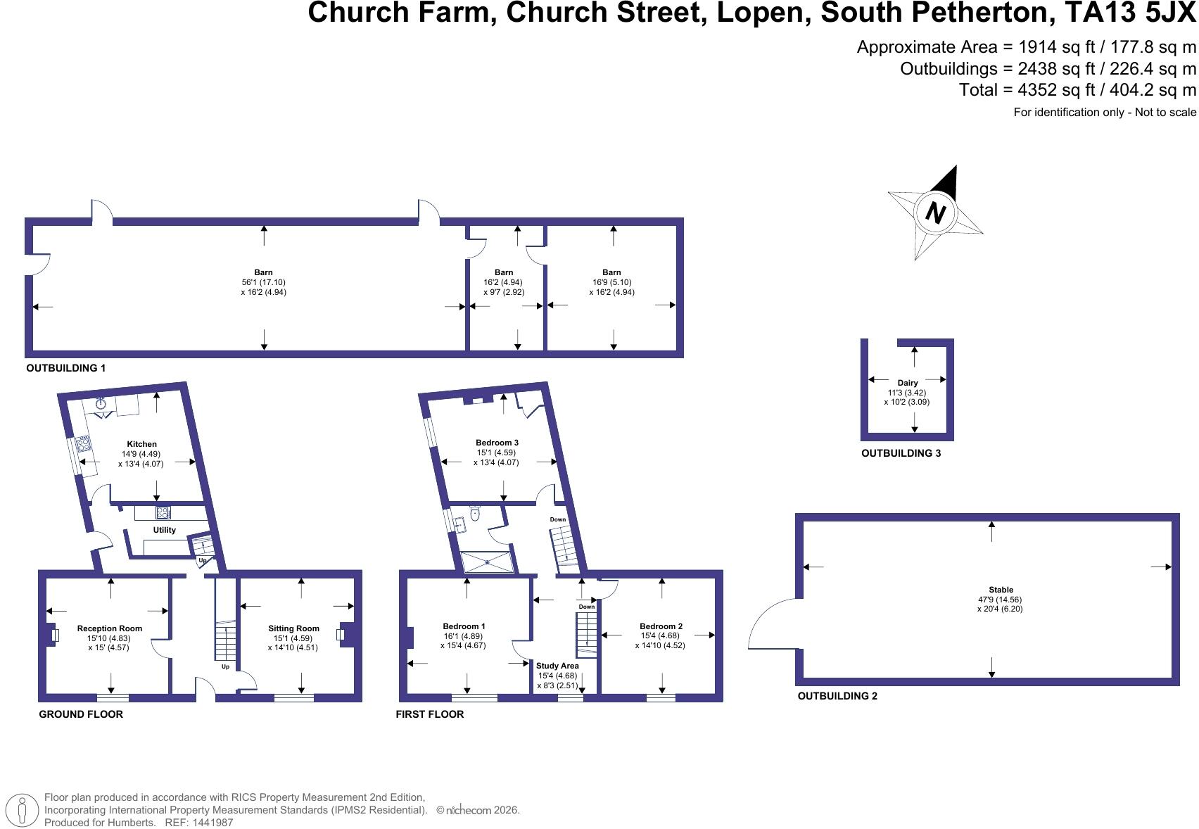Church Street, Lopen, South Petherton, Somerset floorplan