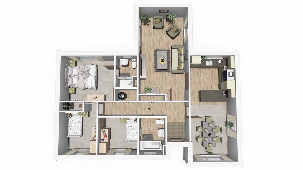 Plot 338, The Yelverton, St Giles Park, Cringleford, Norwich, Norfolk, NR4 floorplan