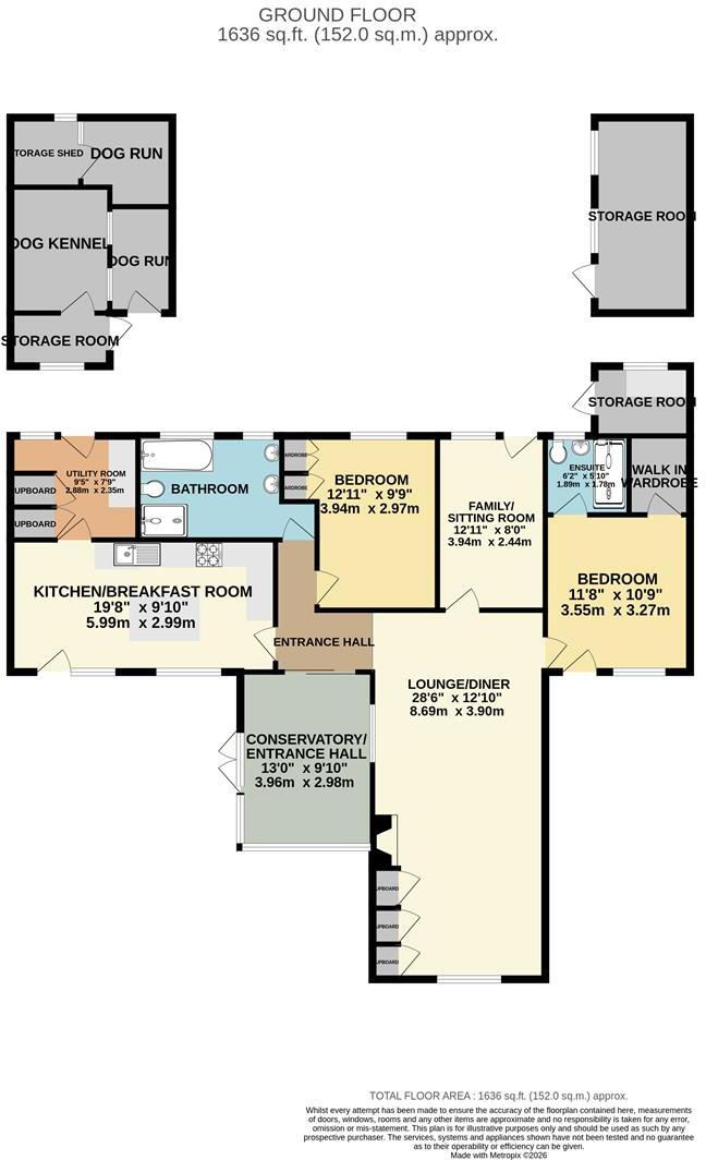 Mathern, Chepstow floorplan