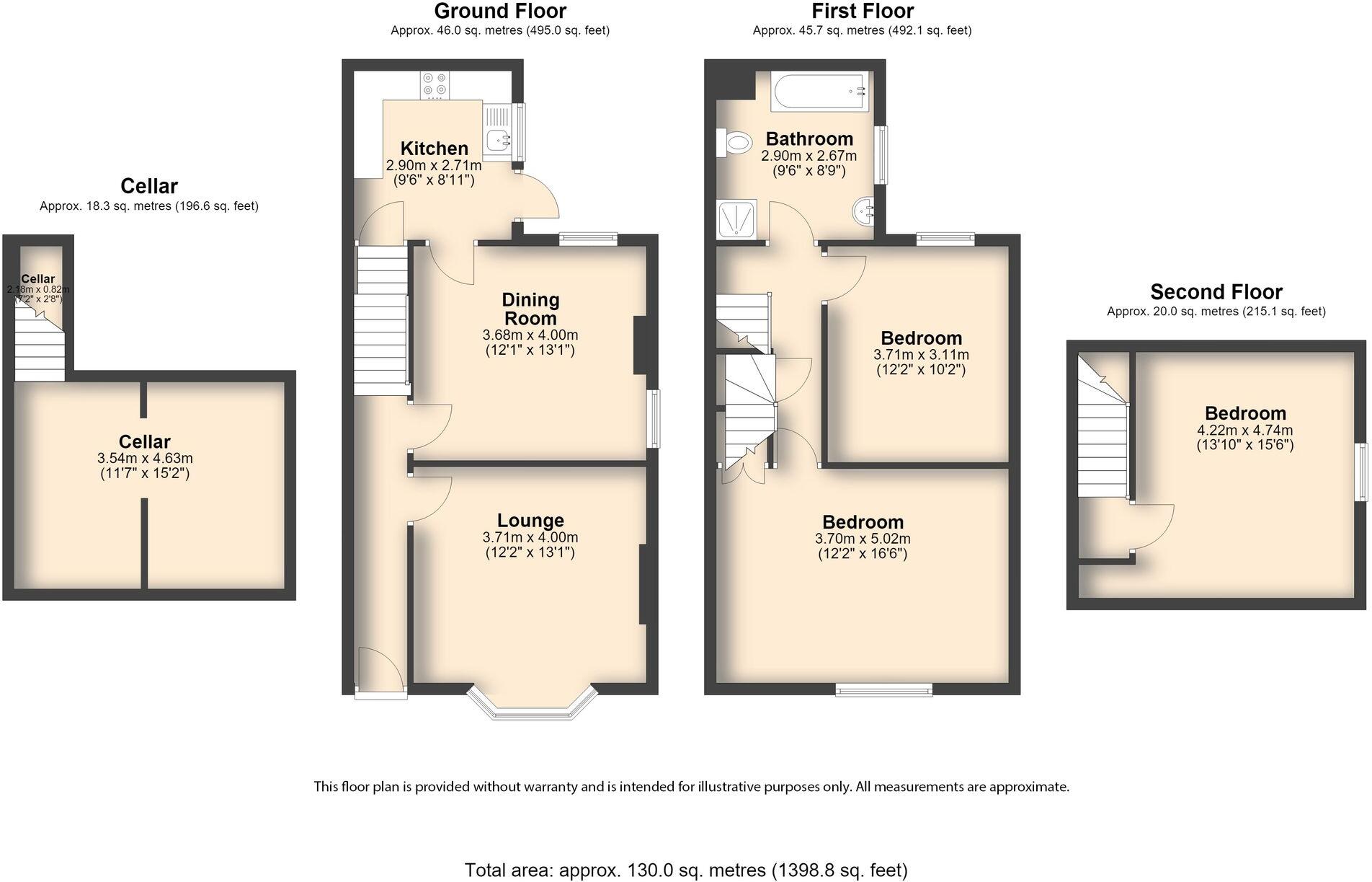 Millmount Road, Sheffield, S8 floorplan