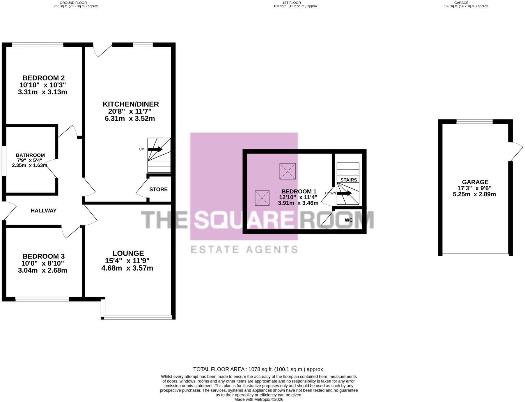 Meadow Croft Avenue,  Hambleton, FY6 floorplan