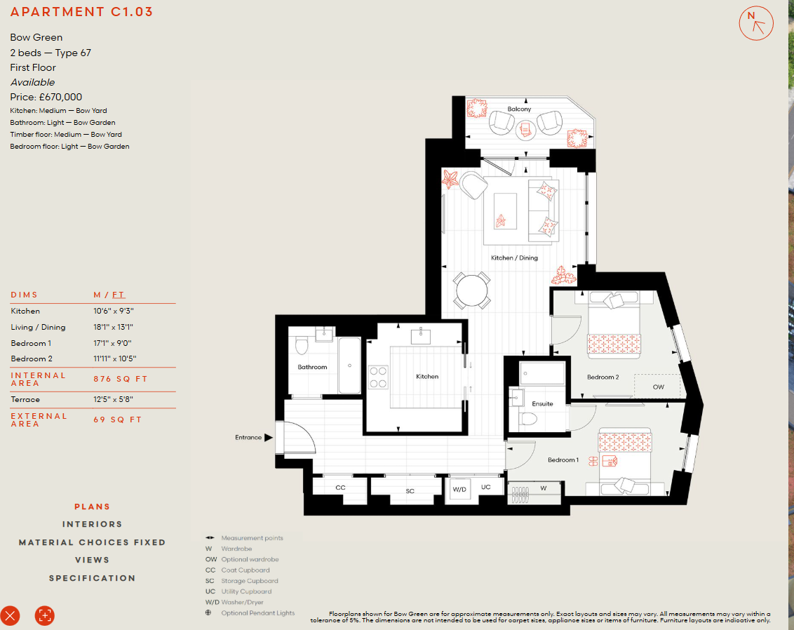 Bow Common Lane, London floorplan