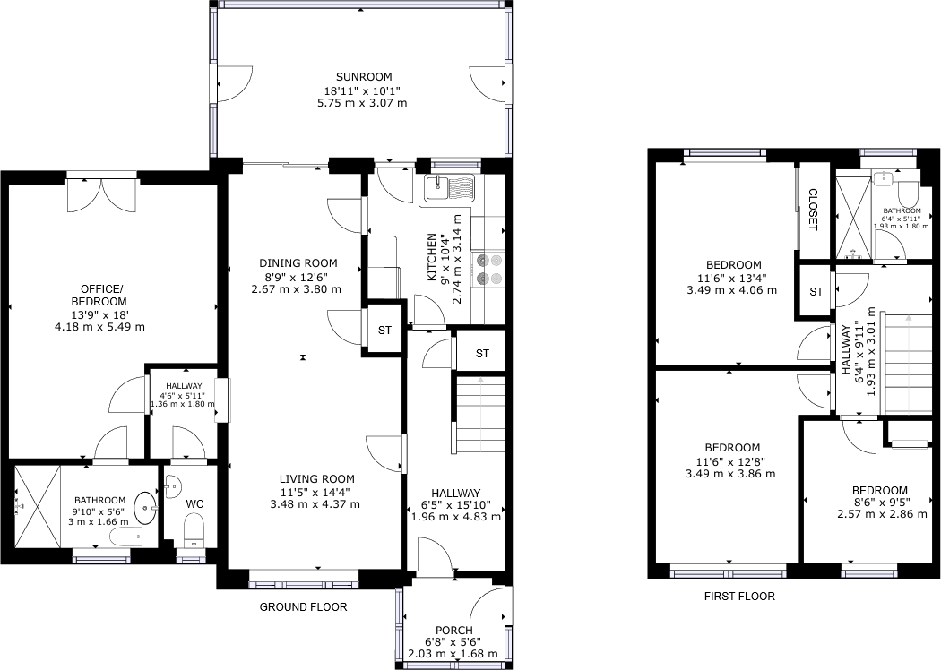 Barnwell Road, Stirling, FK9 floorplan
