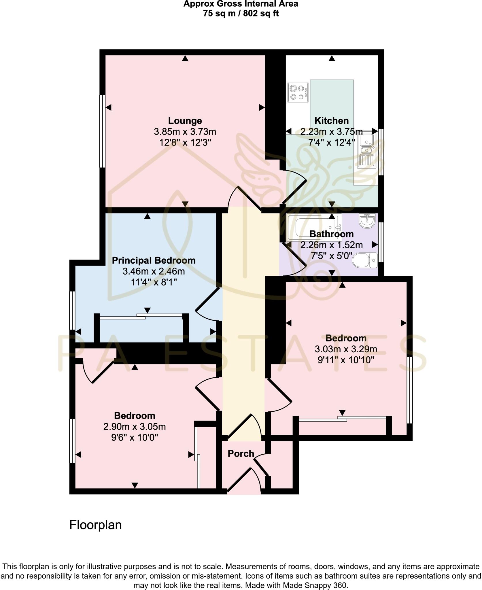School Street, Coatbridge, North Lanarkshire floorplan