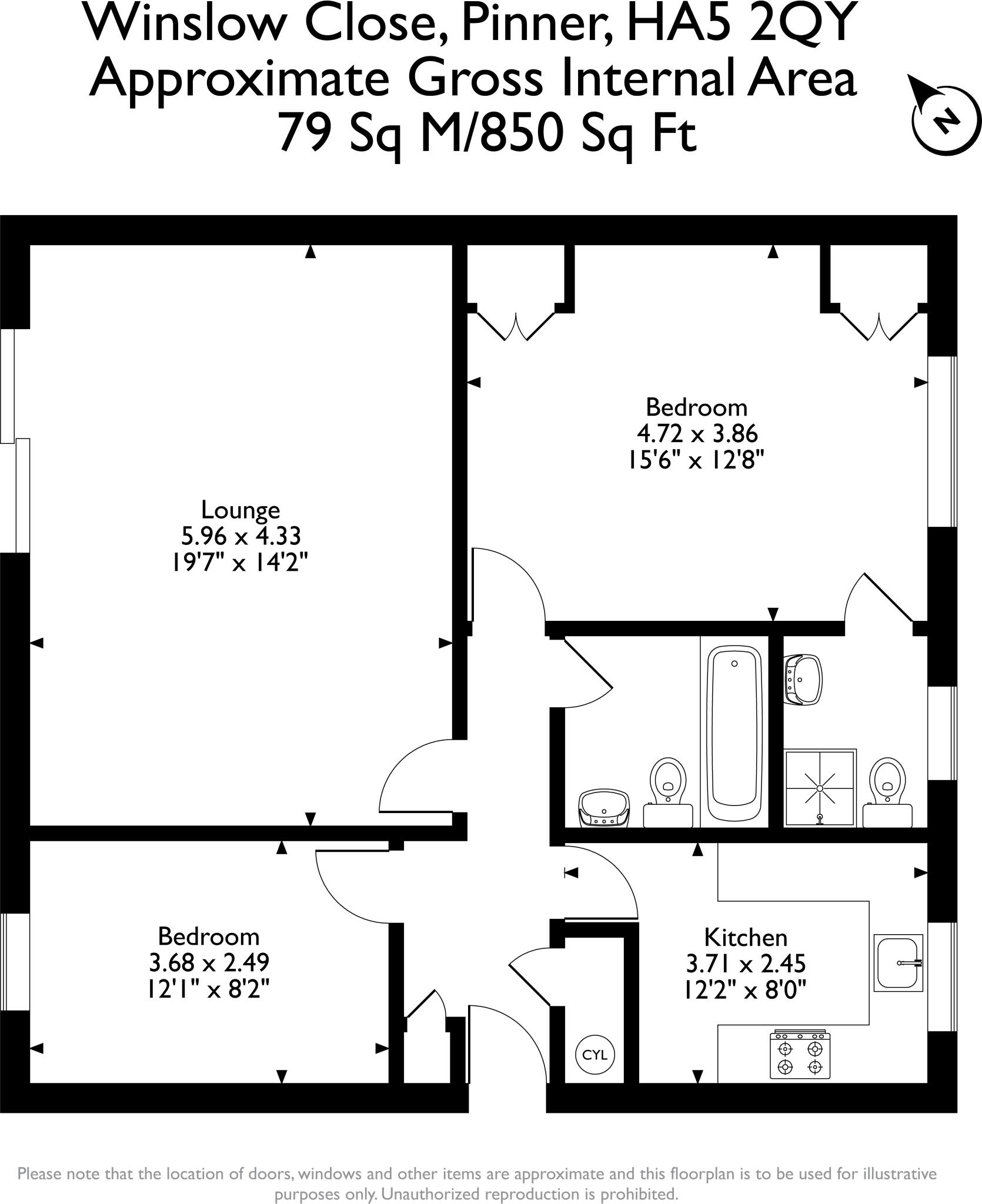 Winslow Close floorplan