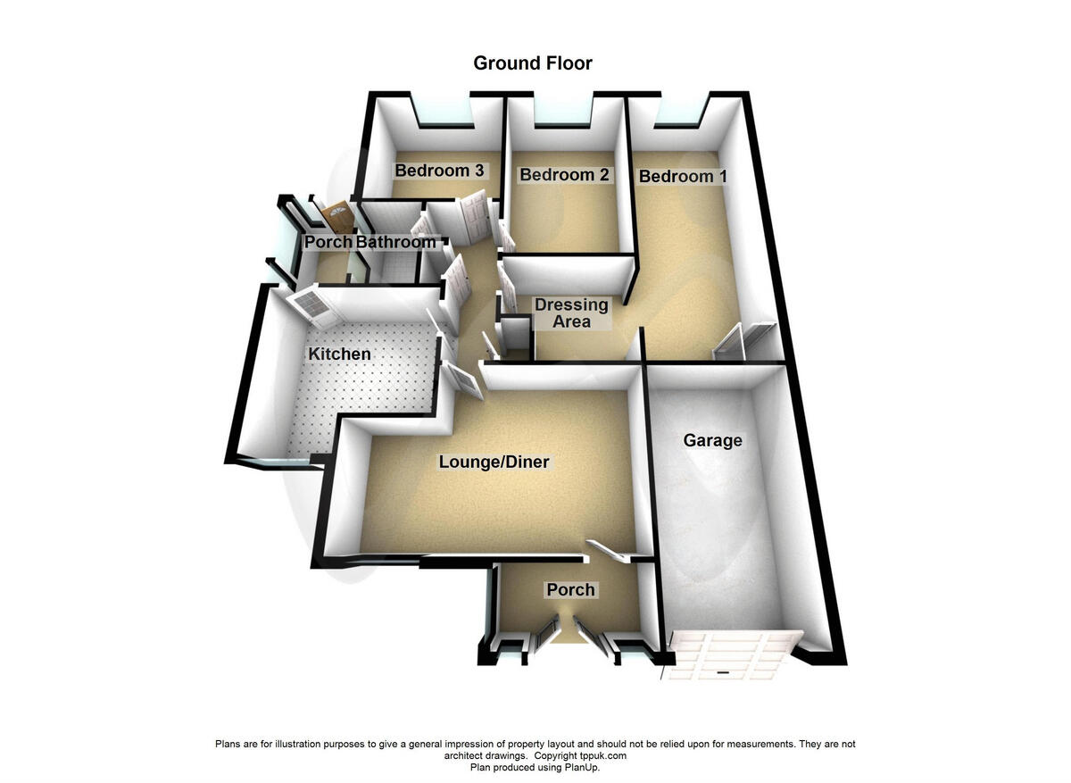 Glan Y Don Parc, Bull Bay, Anglesey, LL68 floorplan