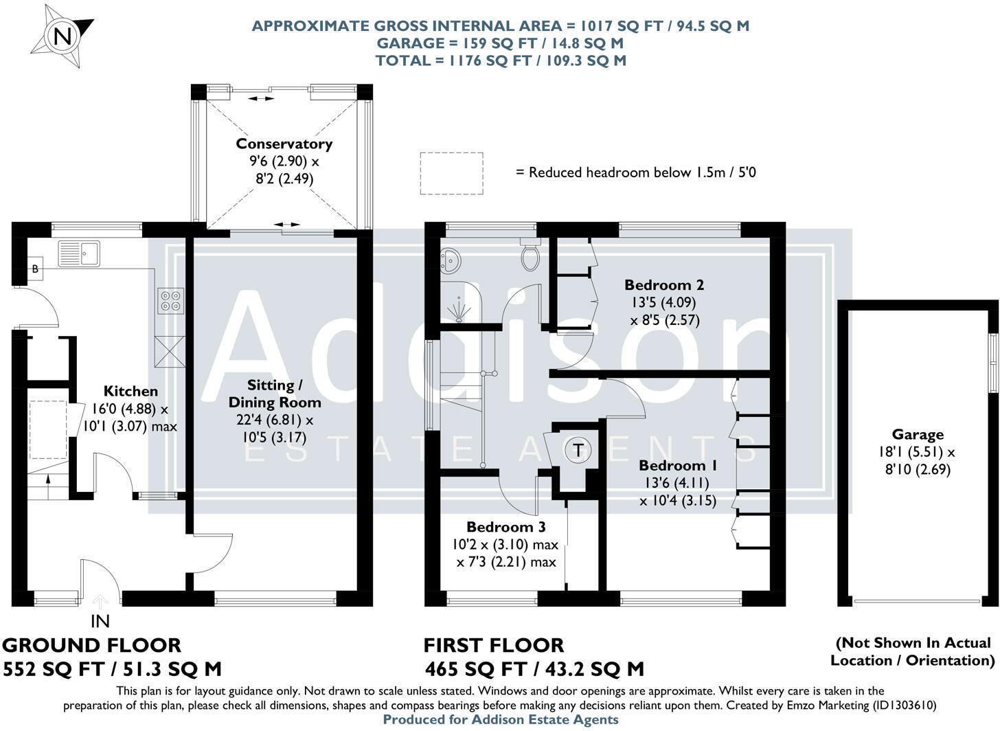 Laurel Road, Locks Heath, Southampton floorplan