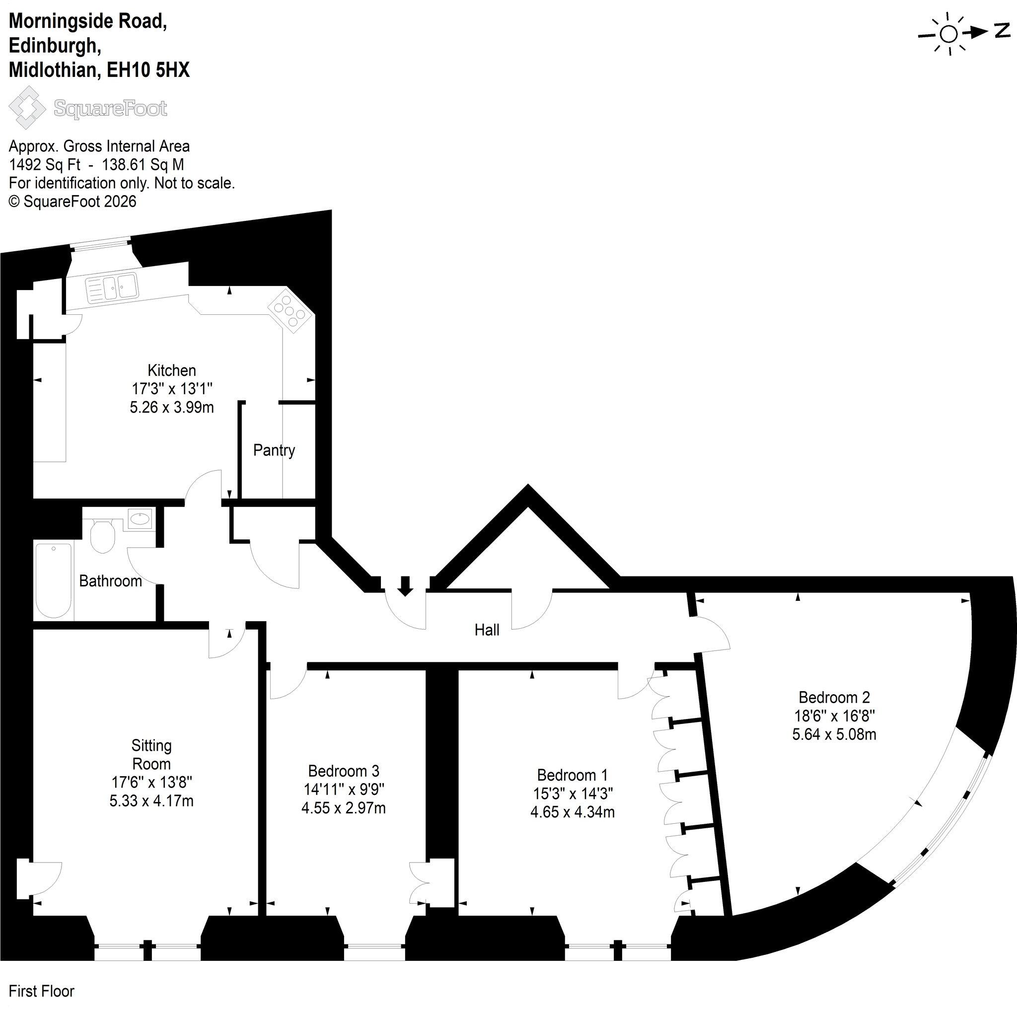 378/2, Morningside Road, Morningside, Edinburgh floorplan