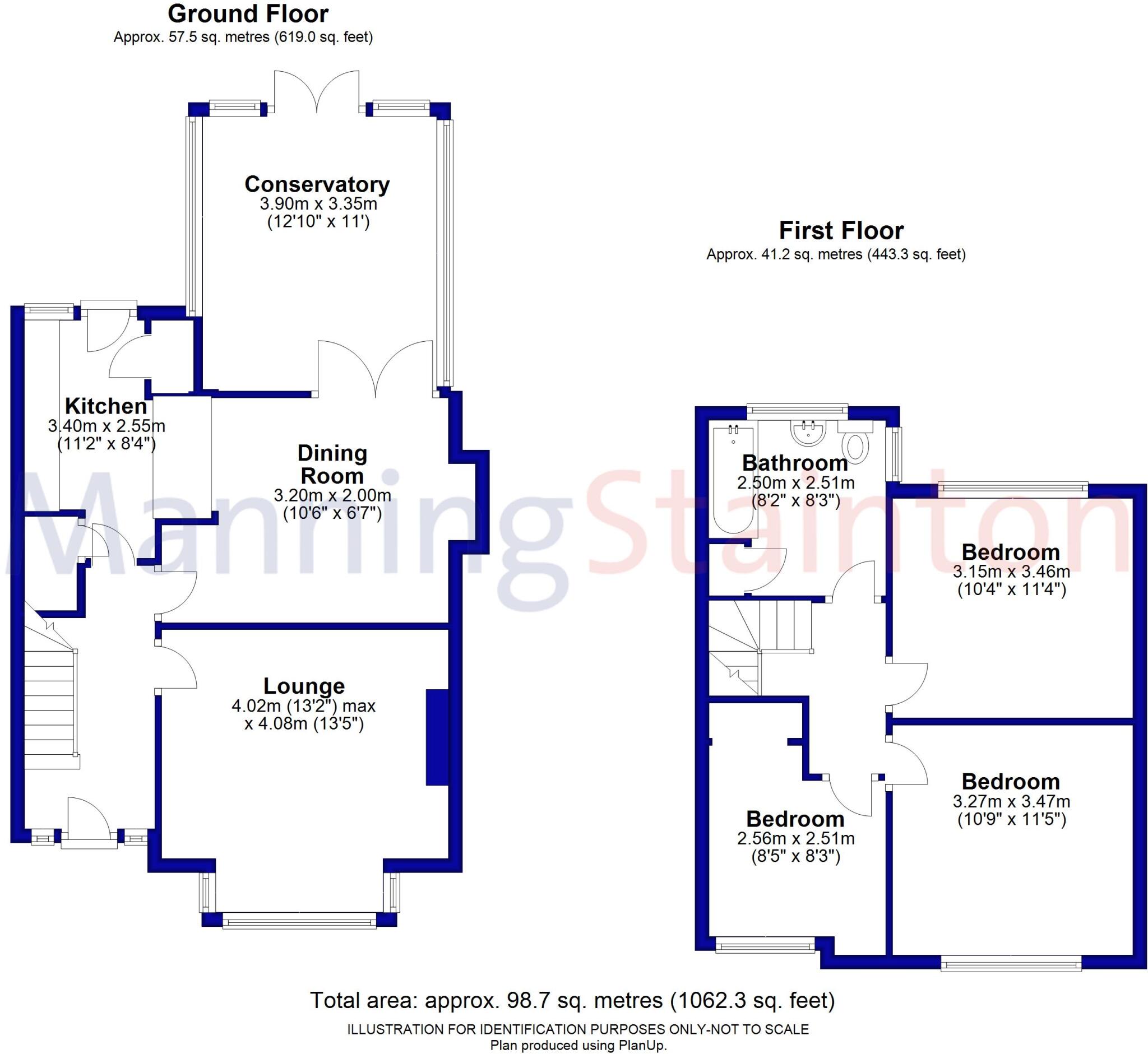 Moor Grange View, Leeds, West Yorkshire floorplan