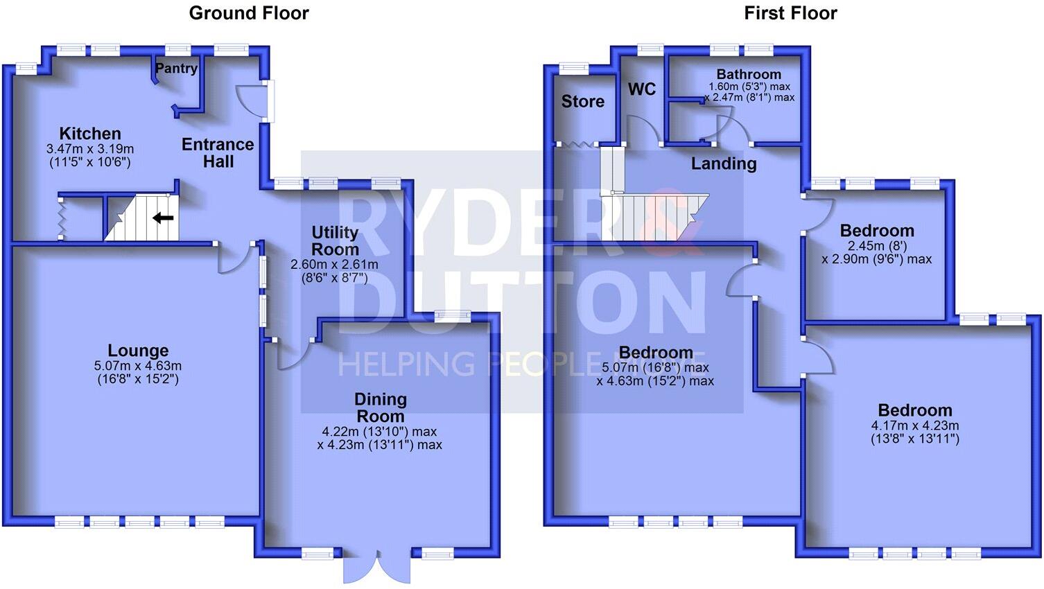 Delph Lodge, Huddersfield Road, Delph, Saddleworth, OL3 floorplan