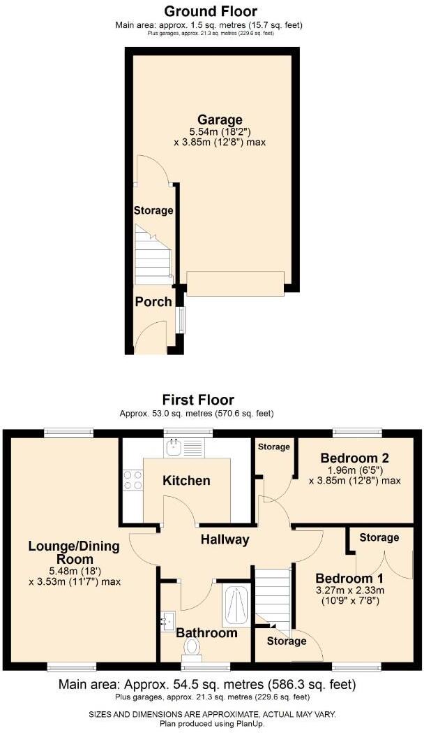 Underwood Place, Brackla, Bridgend County Borough, CF31 2LS floorplan