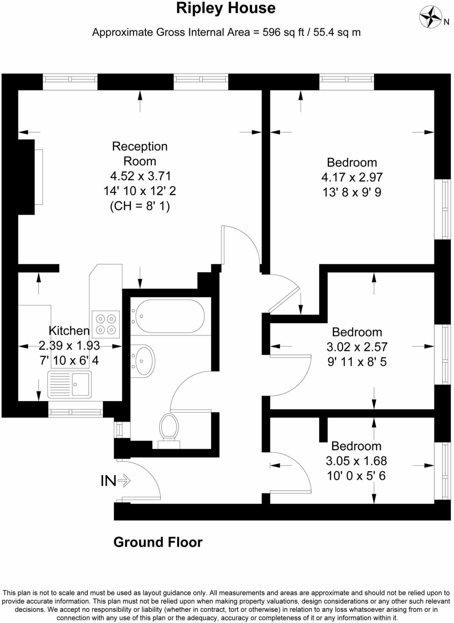 Ripley House, Mortlake High Street, London, SW14 floorplan