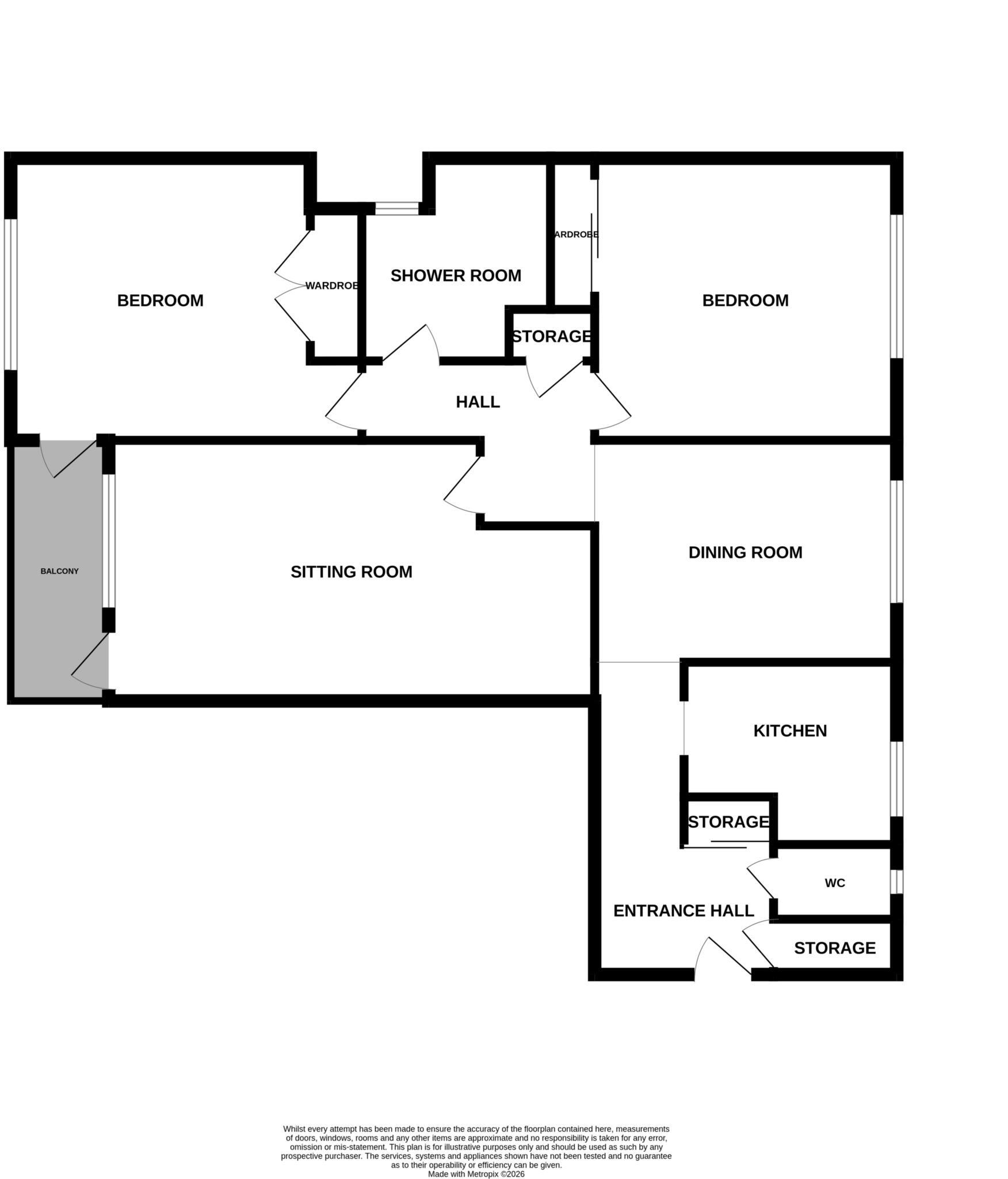 Selwyn Road, Eastbourne, BN21 2LF floorplan