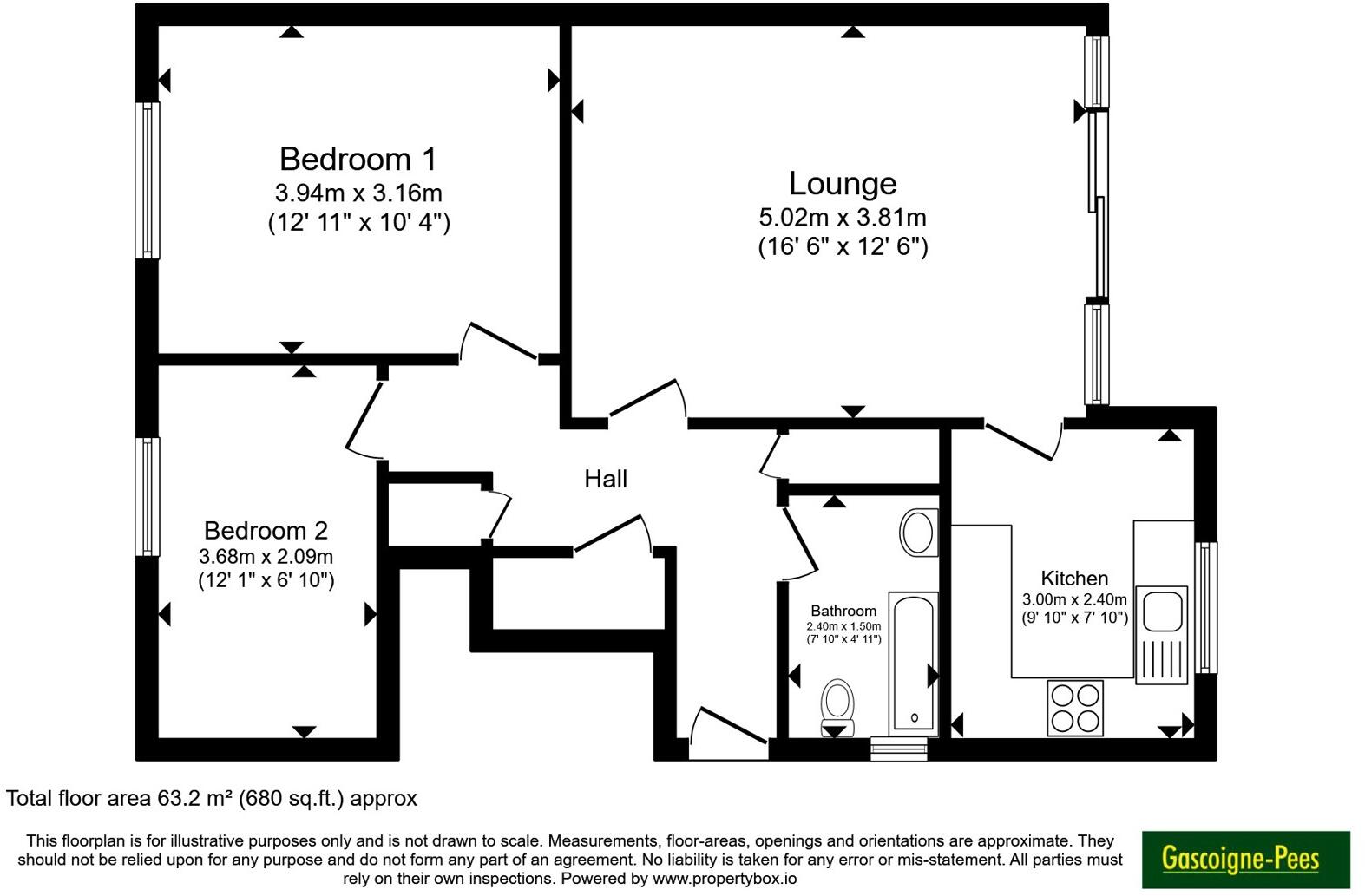 Merlin Road, Four Marks, Alton, Hampshire, GU34 floorplan