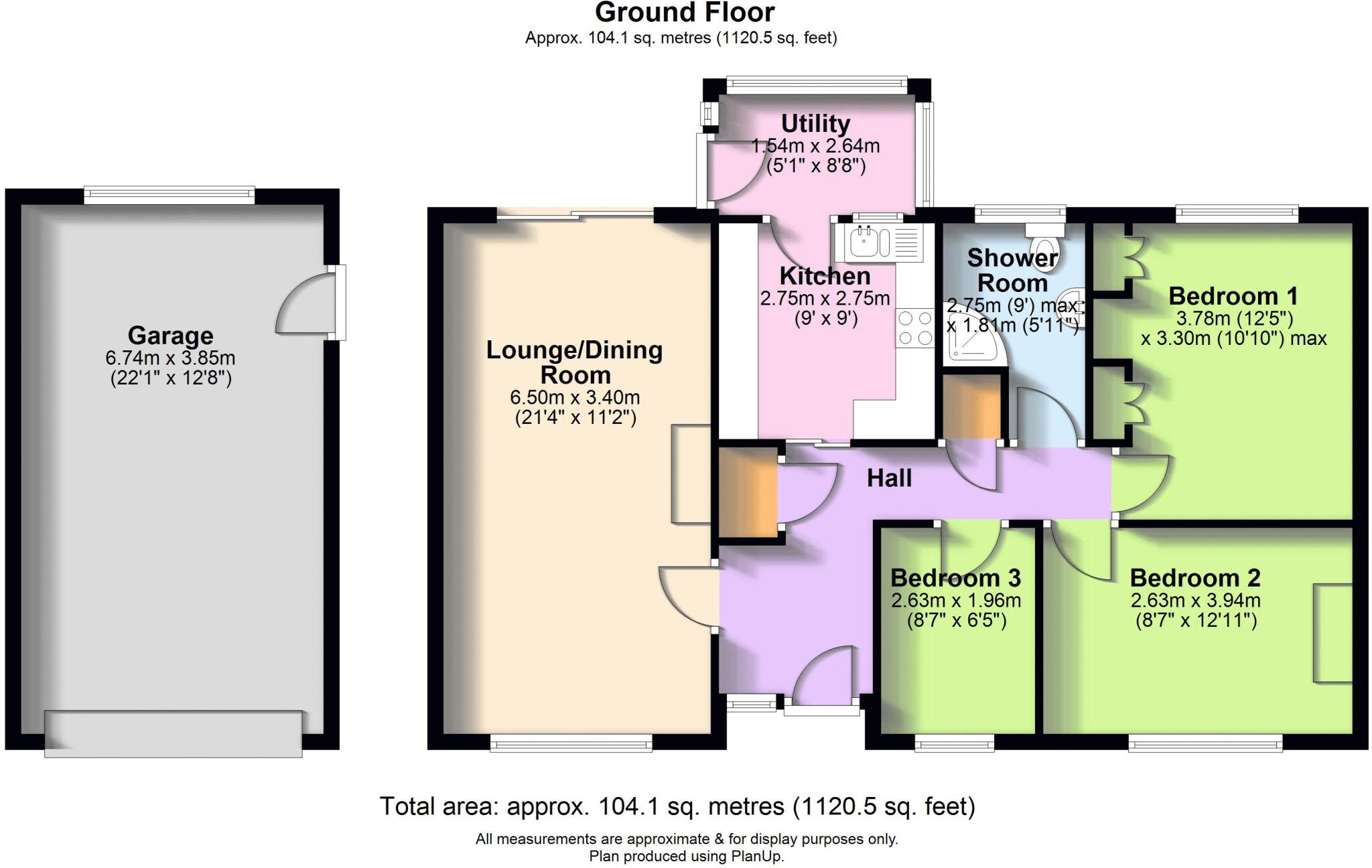 Top Street, Whittington floorplan