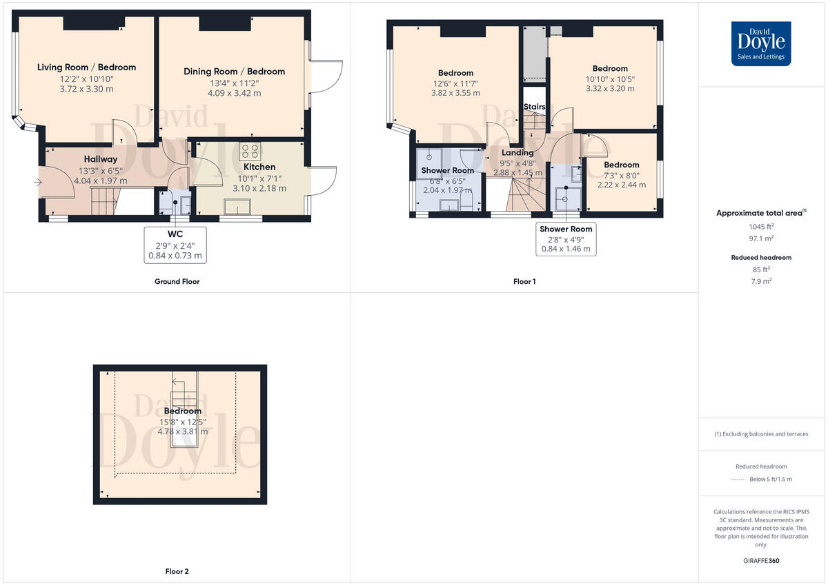 Lawn Lane, Hemel Hempstead, HP3 floorplan