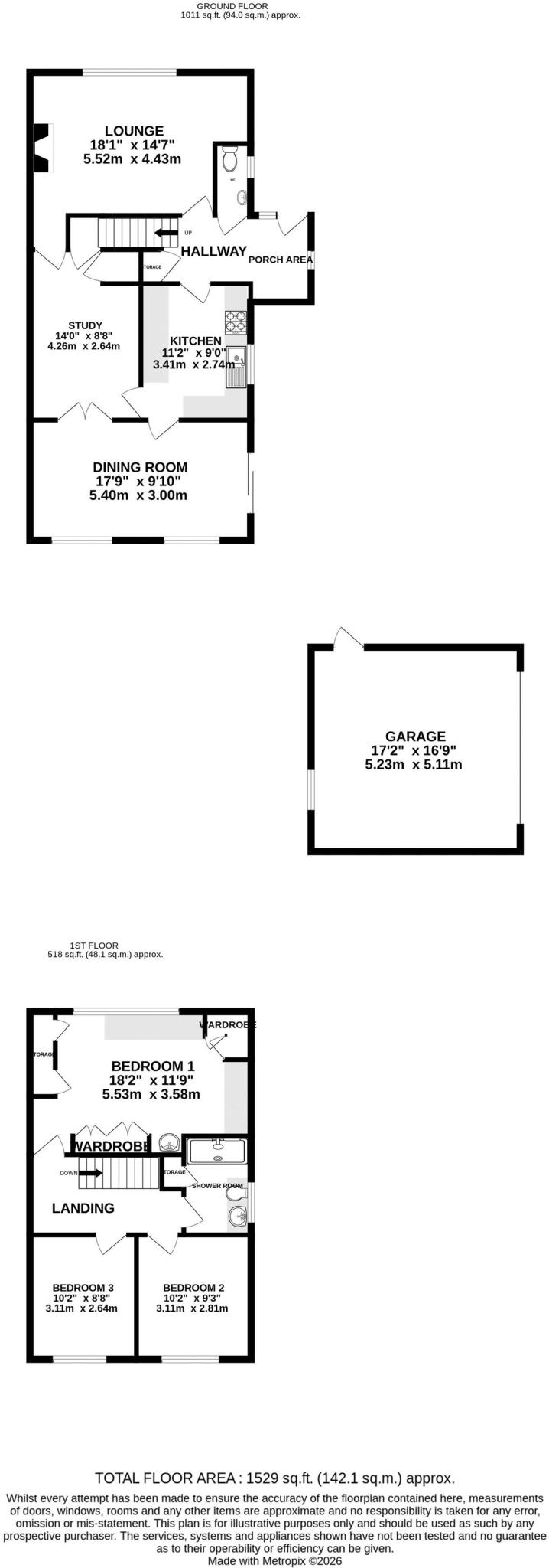 Bloors Lane, Rainham, Gillingham, ME8 floorplan