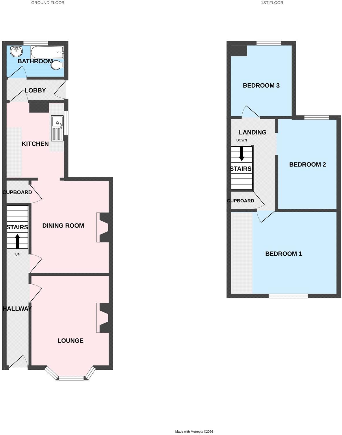 Marston Road, Stafford, Staffordshire, ST16 floorplan